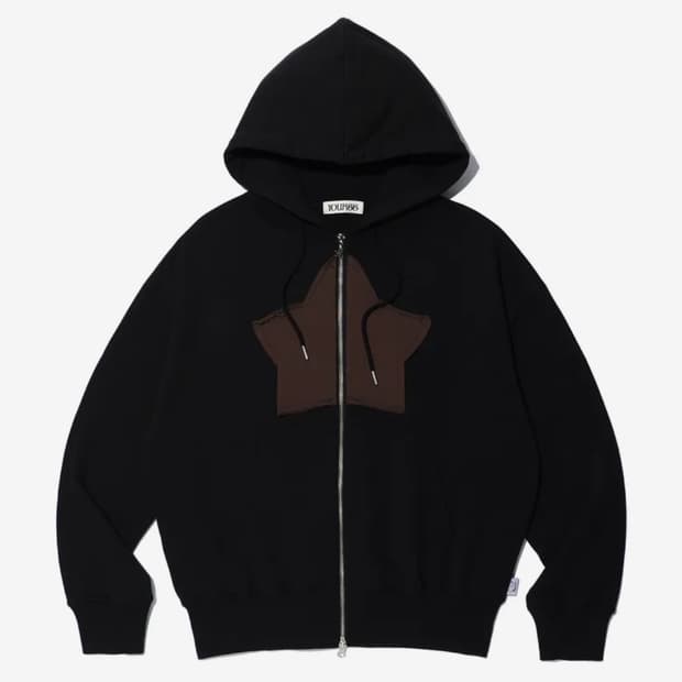 YOUHEE X LITTLE TWIN STAR BACK LOGO HOOD