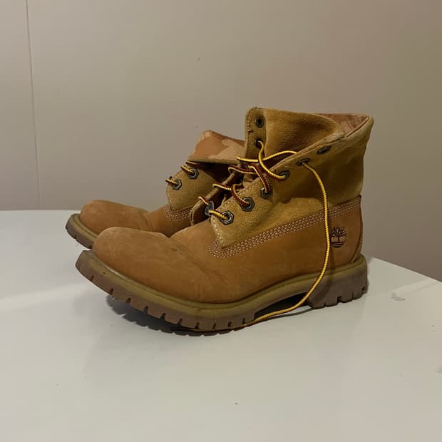 팀버랜드 롤 탑 베이직 위트 옐로우 