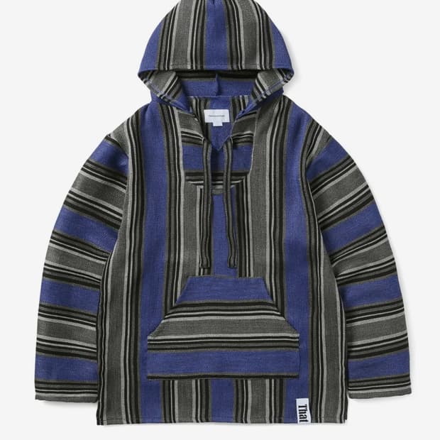 디스이즈네버댓 Baja Hoodie Blue