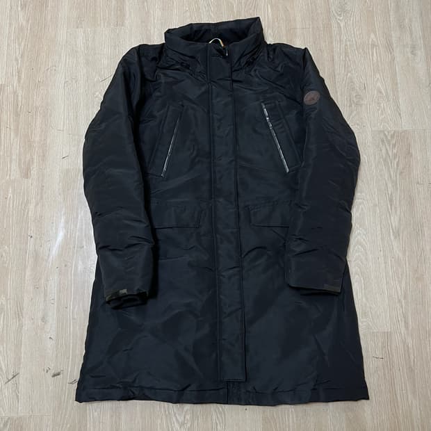 폴로 클럽 남성 덕다운 와펜 롱패딩 L/100 