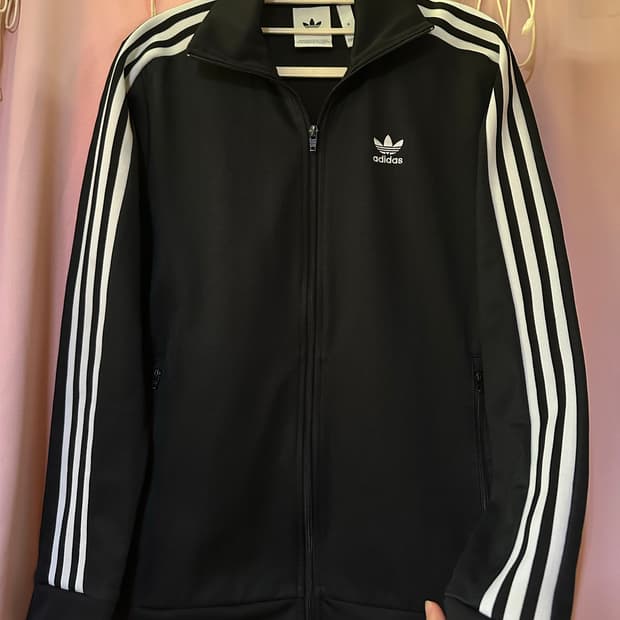 아디다스져지 아디다스 베켄바우어 트랙탑 불꽃 파이어버드 아디다스 블랙