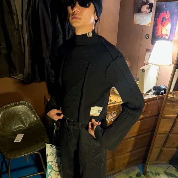 Maison MIHARA YASUHIRO TUCKED PULLOVER