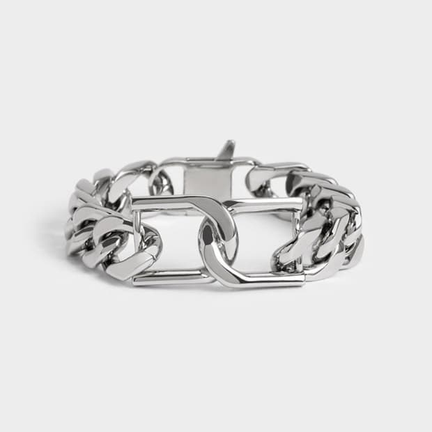 찰스앤키스 gabine 체인 링크 브레이슬릿 팔찌 실버