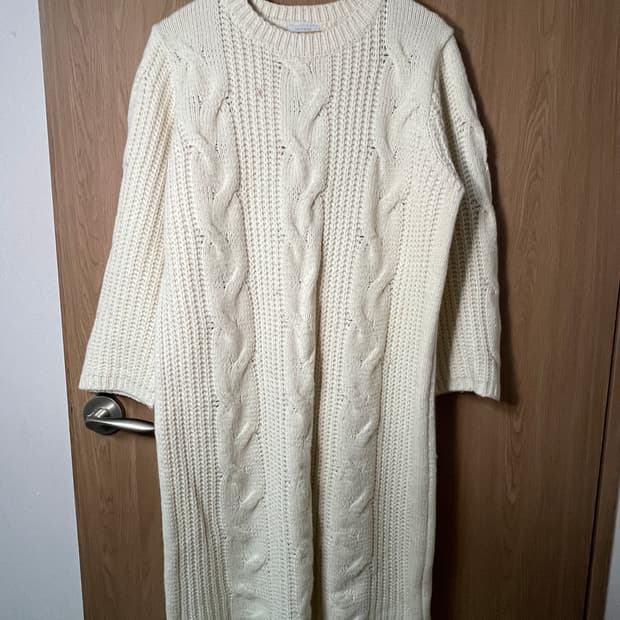 빈티지 뜨개 니트 원피스