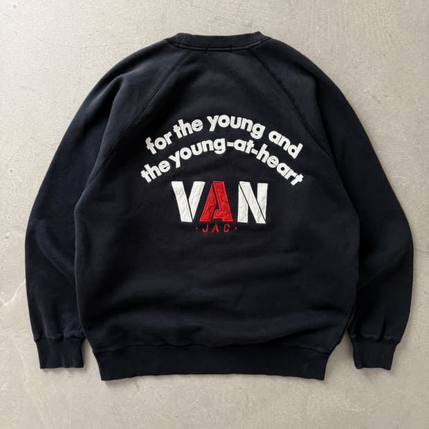 Vintage VAN Embroidery Sweatshirt