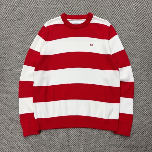 캘빈클라인진스 단가라 니트 v2724