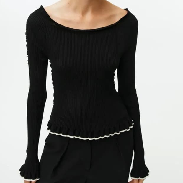ARKET 아르켓 리브드 탑