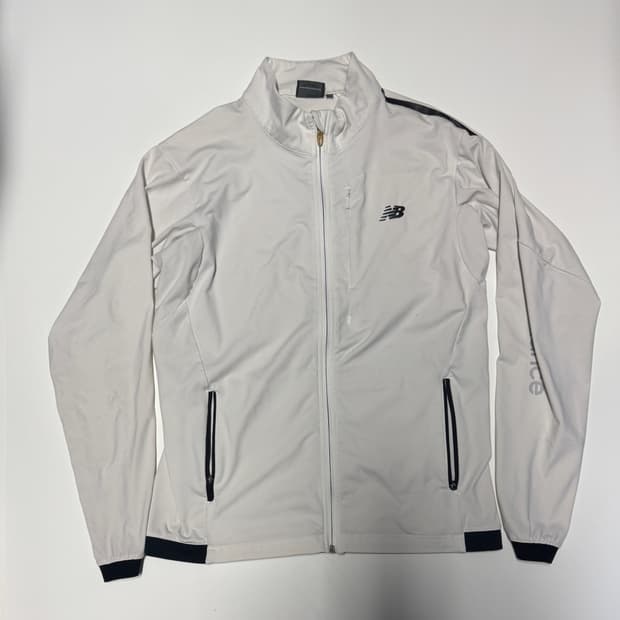 뉴발란스 올드스쿨 기능성 화이트 집업 져지 M~L
