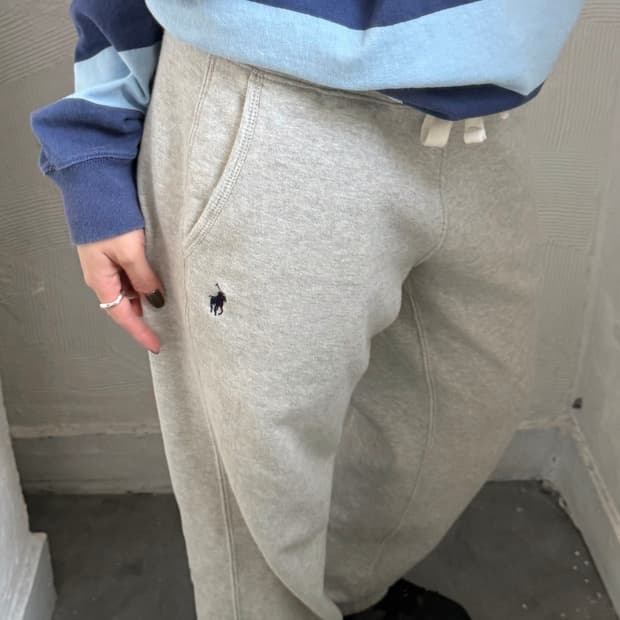 Polo 폴로 랄프로렌 자수로고 코튼 스웻 팬츠