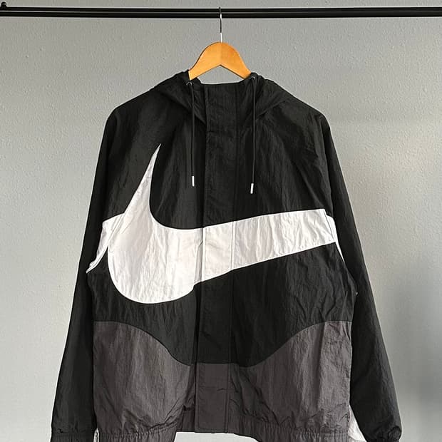 [L]나이키 빅스우시 라인드 우븐 바람막이