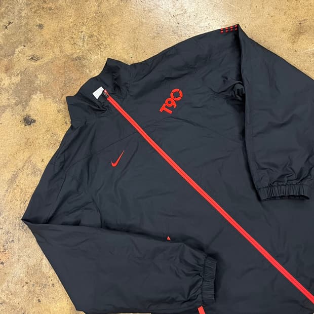 [정품/XL] 나이키 T90 스톰핏 블랙 바람막이 자켓 b15