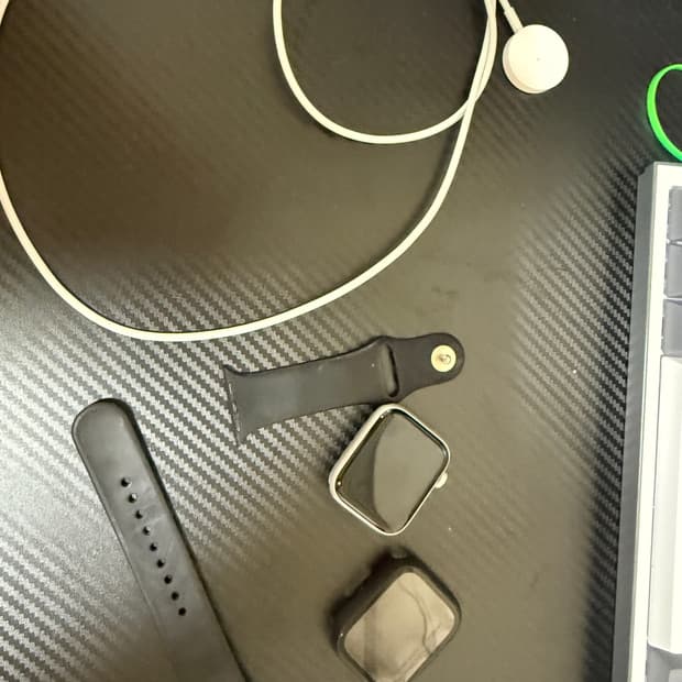 애플워치 se2 44mm 실버 