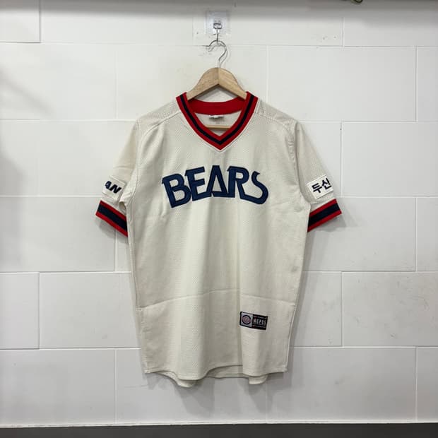 두산베어스 올드 네포스 노마킹 유니폼