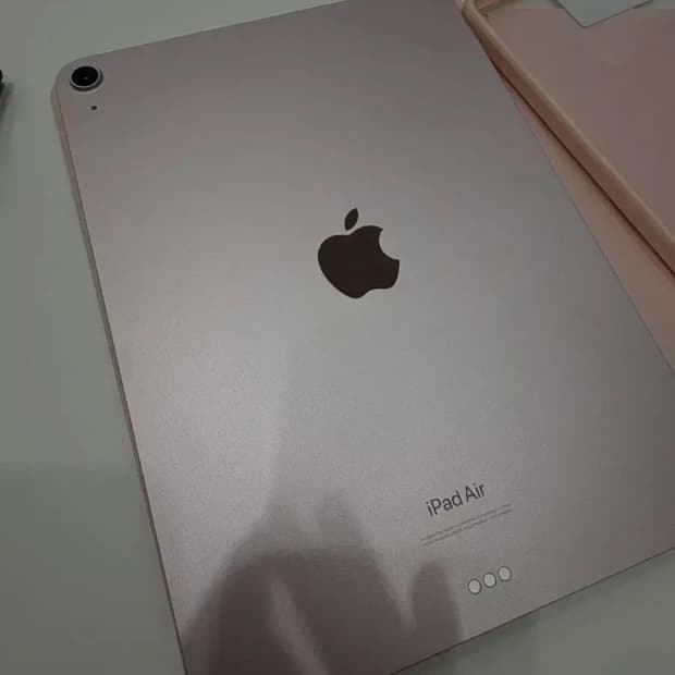 아이패드 에어 5 핑크 64gb wifi 배터리 96 풀박스