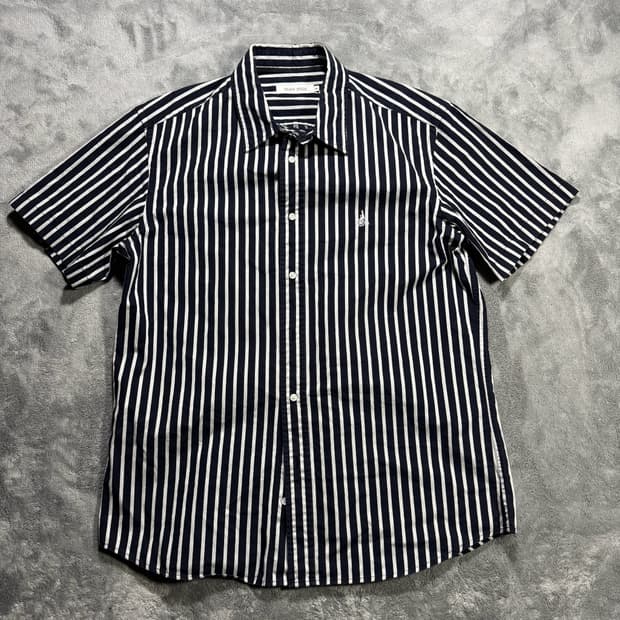 빈폴 빈티지 스트라이프 반팔셔츠