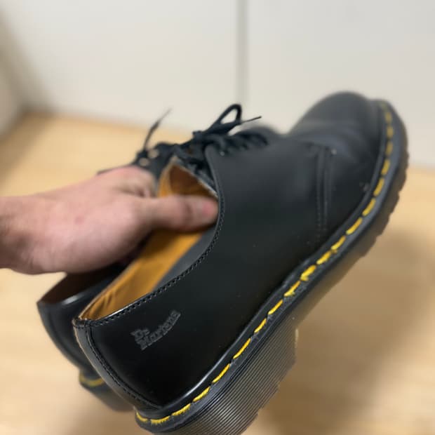 닥터마틴 1461 스모스 블랙 ( made in england)