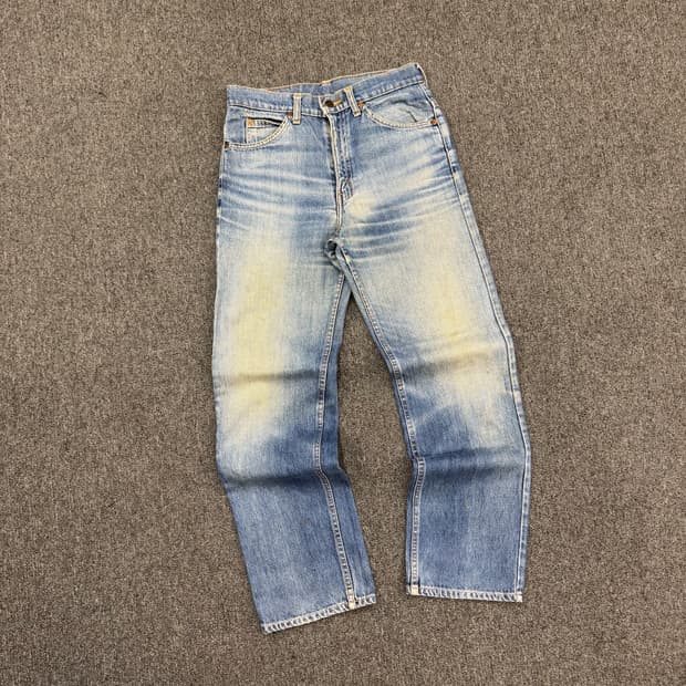 30)리바이스 빈티지 515-2 워싱 데님팬츠