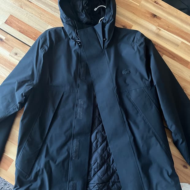 라코스테 남성 후드 자켓