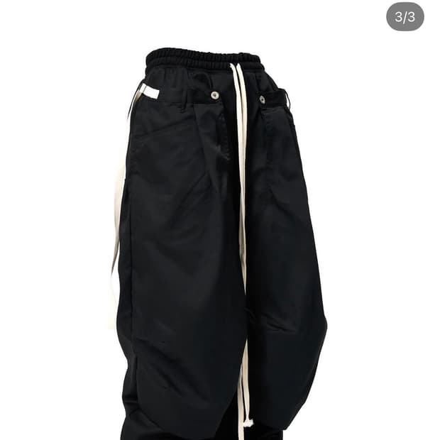 뉴치프시크dp combine layerd pants