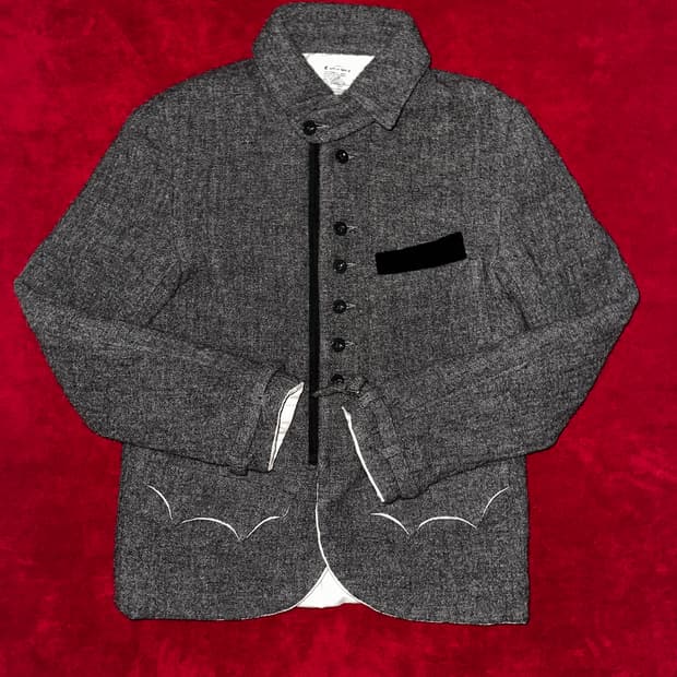 아뜰리에 수직 베틀 울 자켓