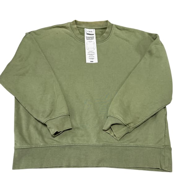 자라 오버핏 맨투맨