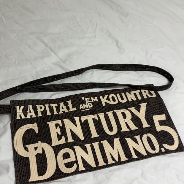 케피탈 센츄리 데님 넘버 5 앞치마