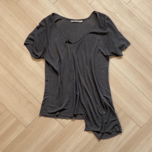 [Alexander Wang] V-Neck Knit Tee