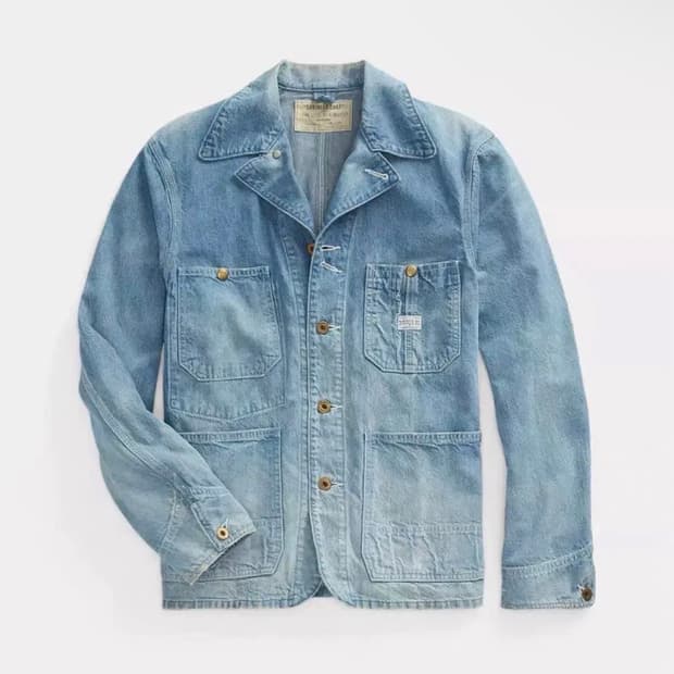 더블알엘 엔지니어 청자켓 XL사이즈 판매합니다.