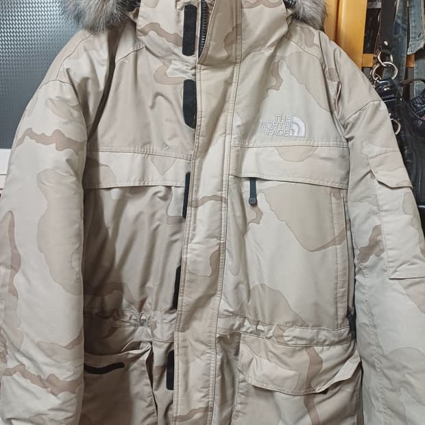 일본판 노스페이스 데져트카모 맥머도 550필 xxl