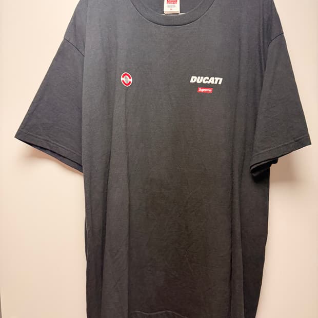 Supreme x Ducati Logos T-Shirt Black XL