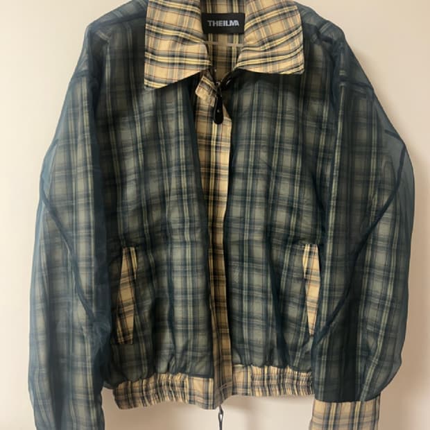 더일마 체크시어자켓