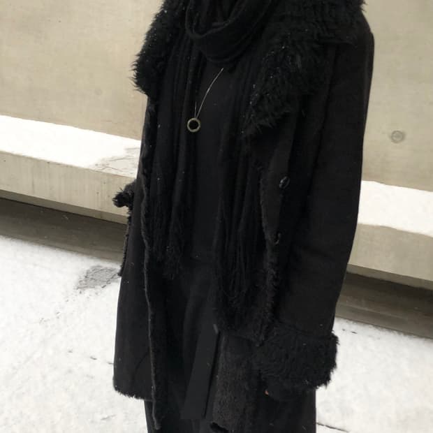 일본 빈티지 퍼 무스탕