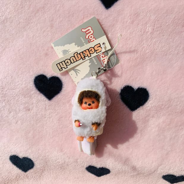 🍣희귀 초미니 스시  오징어 몬치치 키체인