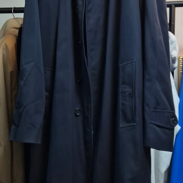 버버리 트렌치코트 네이비