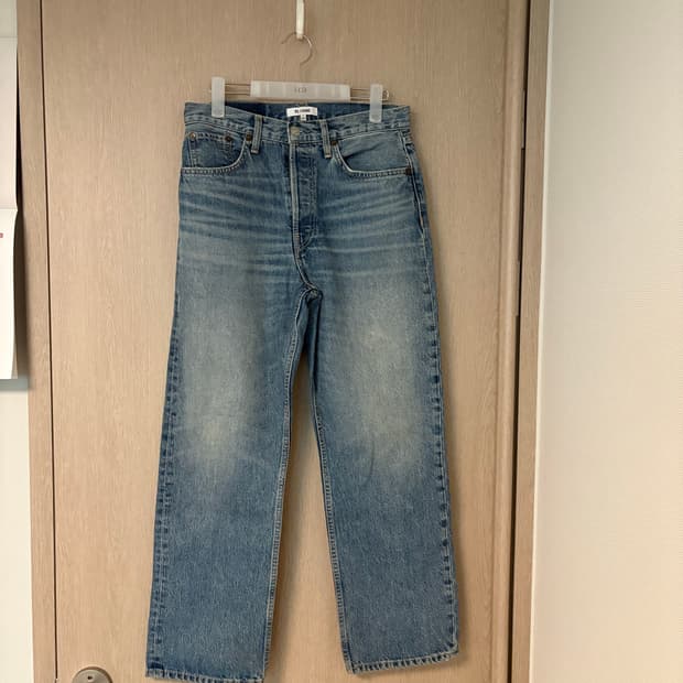 리던 와이드레그 데님