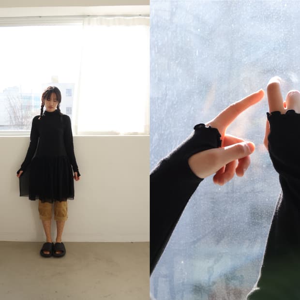 블랙 샤 발레리나 원피스