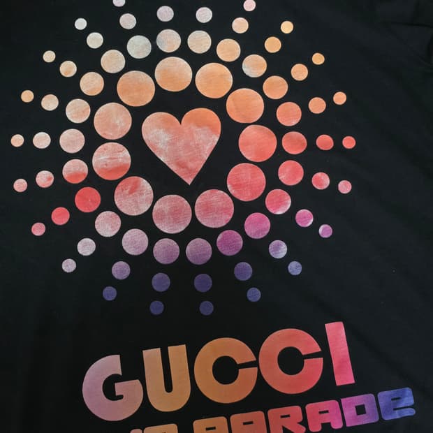 22FW 구찌 Gucci 러브퍼레이드 프린트 반팔티셔츠 S