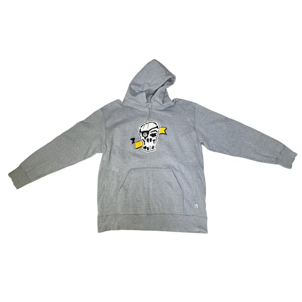 빈티지 00s 니트로우 Nitrow 스컬 그래픽 후드티 XL