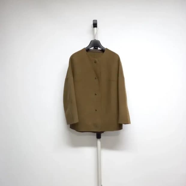 마인 MINE 캐시미어블랜 루즈핏 자켓 33-55