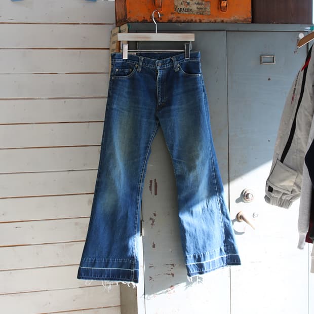 BISON 부츠컷 커팅 진 (여성용 29.5)