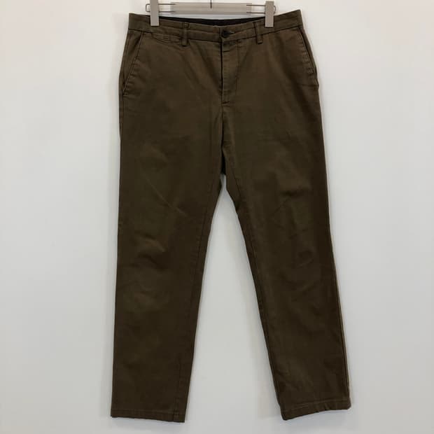 헨리코튼 이탈리안 슬림핏 가먼트치노팬츠 33 인치