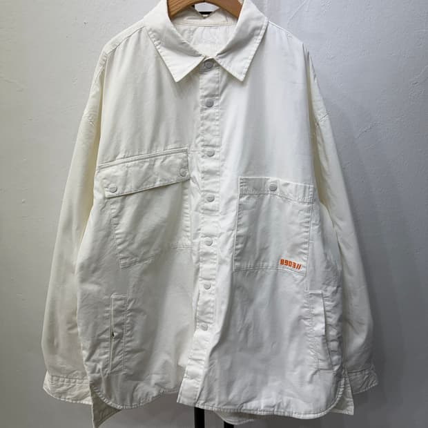 정품) 빈폴 8903 남성 오버핏 포켓 패딩 100