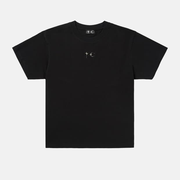 떠그클럽 basic T-shirt black