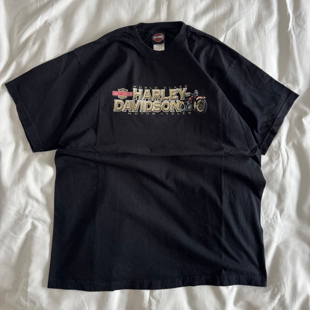 [XL] 90s-00s 빈티지 할리데이비슨 월드클래스 티셔츠