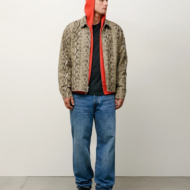 [스투시] 가라지 자켓 개버딘