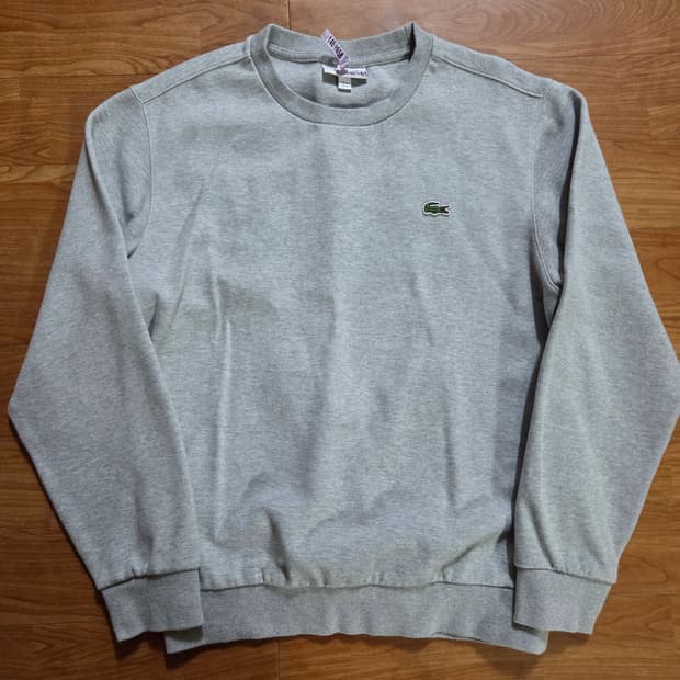 라코스테 맨투맨 그레이