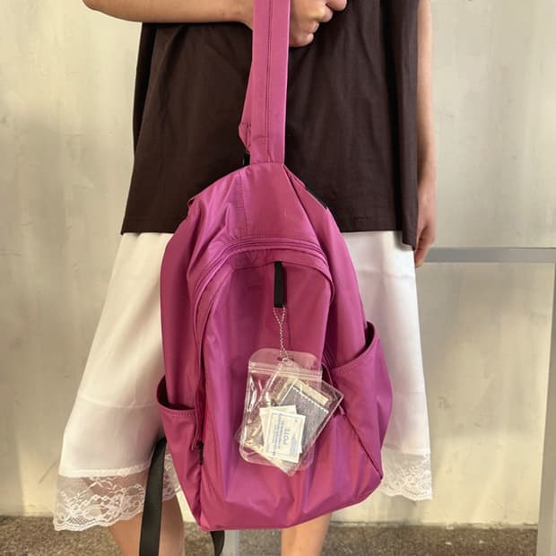 0002 HideSlot Classic Backpack _Magenta