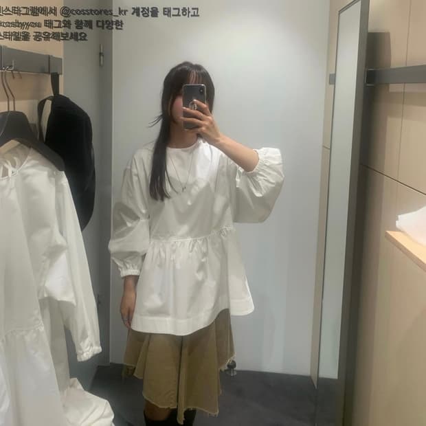 Cos 블라우스