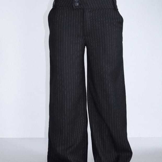 클라따 pinter low slacks, 슬랙스 black M