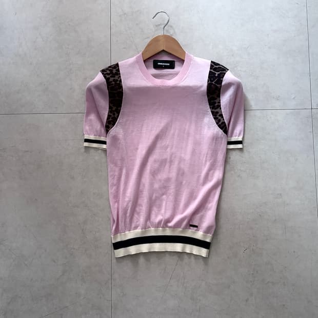 Dsquared2 / Leopard Pink Short knit